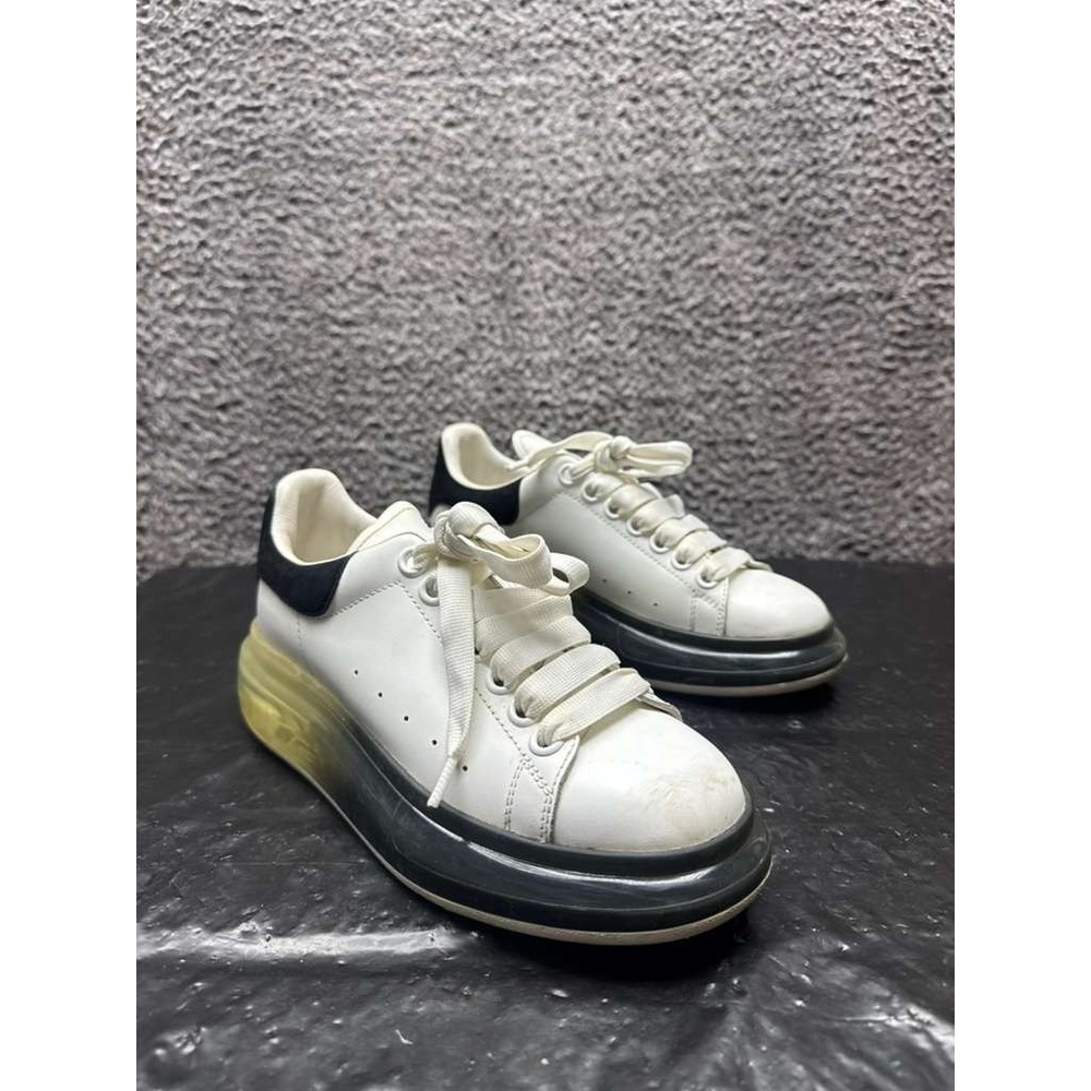 Alexander Mcqueen Larry Oversized Lace-Up Sneakers White Womens Size 35‎ D EU